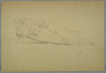 Kresba, plovoucí ledovec, 15. července 1859