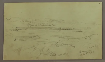 Kresba, Hills and Plains, 29. dubna 1868