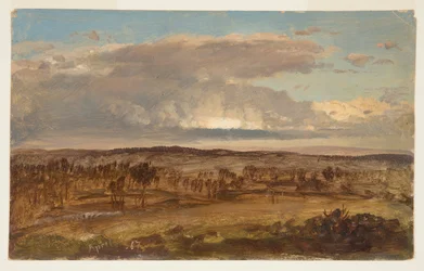 Kresba, Hudson Valley, duben 1867