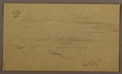 Kresba, Krajina, květen 1865