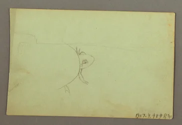 Kresba, Horský hřeben, pravděpodobně 1856