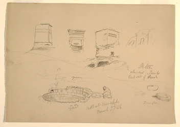 Kresba, Hora, Wady el-Arabah, 26. února 1868