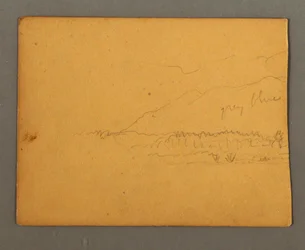 Kresba, Hory, pravděpodobně 1856