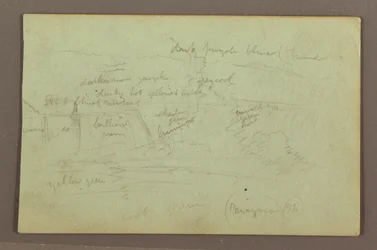 Kresba, Niagarské vodopády z kanadské strany, 1856