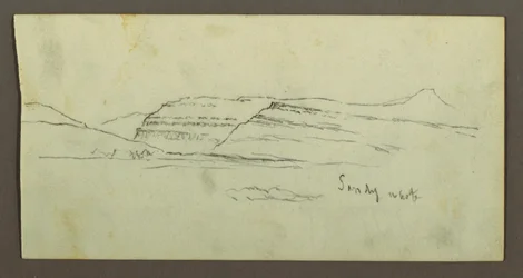 Kresba, Rovina a pohoří, pravděpodobně 1868