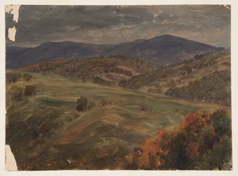 Kresba, Scéna v Catskills, 1870-80