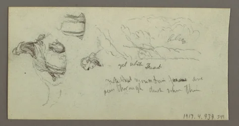 Kresba, Studie velbloudích nohou, pravděpodobně 1868