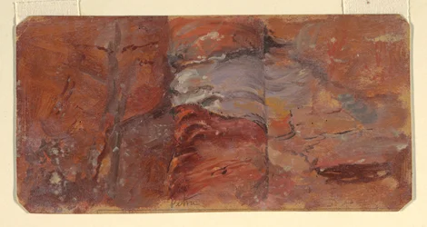 Kresba, Studie skal, Petra, únor 1868