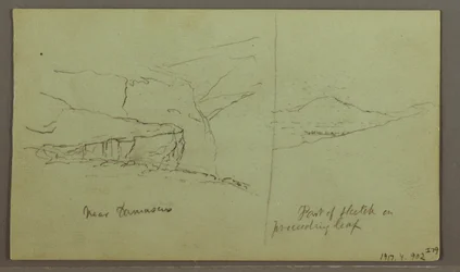 Kresba, Hrobka na kopci, Tři minarety, 1. května 1868
