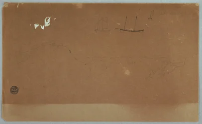 Kresba, Pohledy z Labradoru nebo Newfoundlandu, červen nebo červenec 1859