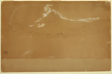 Mount Chimborazo, poblíž Guanojo a Guaranda, Ekvádor