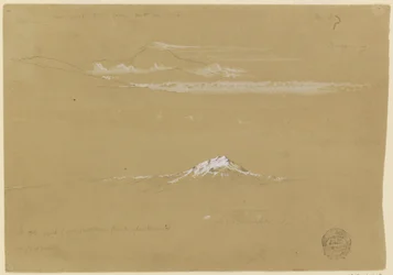 Sincholagua, ráno, z Chrámu slunce, Quito