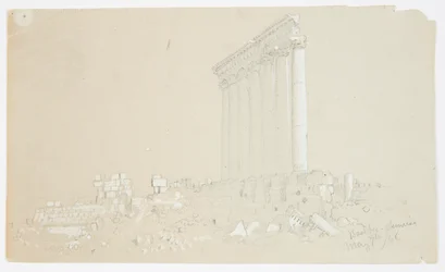 Jupiterův chrám při východu slunce, Baalbek