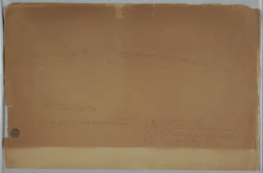Chimborazo zobrazené z Riobamba, Ekvádor, 13. července 1857