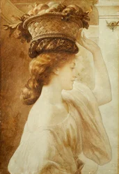 Eucharis: Dívka s košíkem ovoce