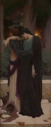 Lachrymae, kolem 1894-95 (olej na plátně)