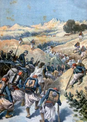 Bitva s bandity, Alžírsko, 1892