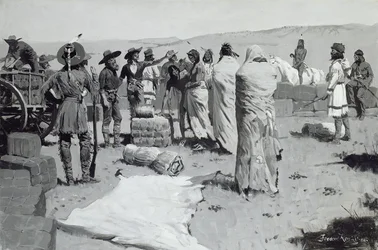 Tlumočník mával na mládí, kolem roku 1900
