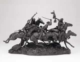 The Old Dragoons of 1850, model 1905, lit 1905-09 (bronz s černou patinou)