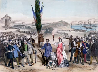 Všeobecné volební právo, 1850