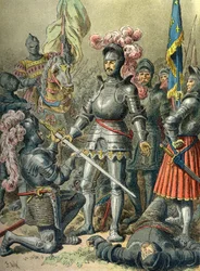 František I. v Pavii (1525), porážka, kde byl zajat