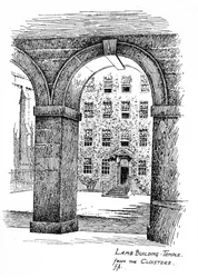 Lamb Building, Temple, z klášterů, Londýn, 1912