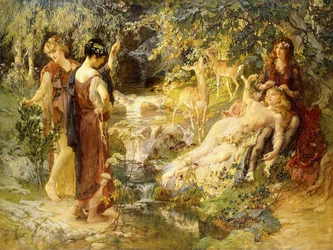 Tajný les, 1900