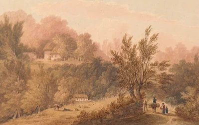 Ulička s postavami - Isle of Wight (?)