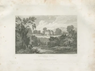 Barlaston Hall: rytina a [19. století]
