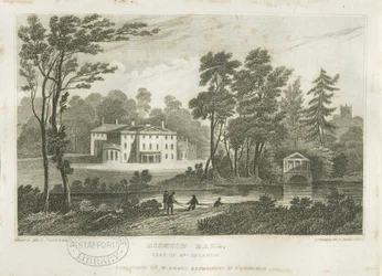 Bishton Hall: rytina, nd [?c1830]