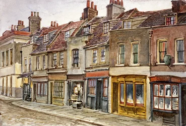 Cable Street, Stepney, Londýn, c1830