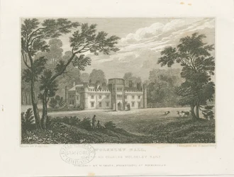 Wolseley Hall: ocelorytina, nd [c 1830] (tisk)