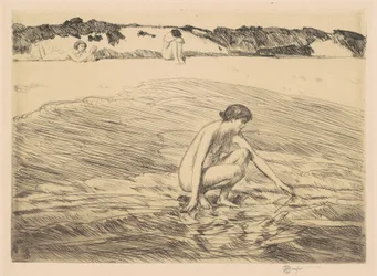Příliv, Montauk, 1922.
