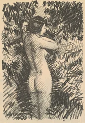 Akt [recto], 1918.