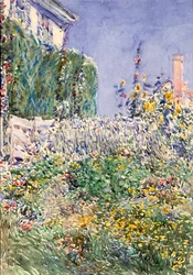 Thaxterova zahrada, 1892.