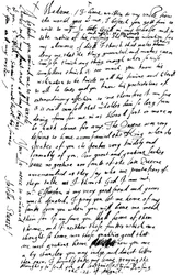 Dopis Arabelly Stuartové hraběnce ze Shrewsbury, konec 16. – začátek 17. století 1865.