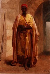 Portrét mladého Araba