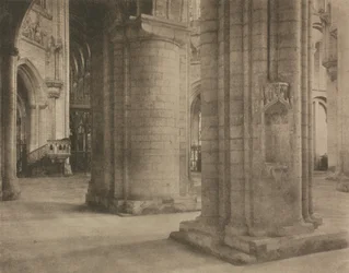 Práce s kamerou: Katedrála v Ely: Across Nave and Octagon, 1903.
