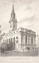 St. Lawrence Jewry, rytina T. Turnbull