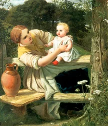 Na cestě k prameni, c1862