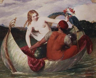 Perlová loď, kolem roku 1845