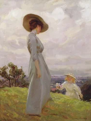 Stoupání po úbočí kopce