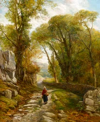 Procházka lesem, 1872