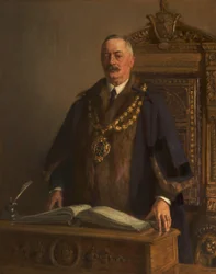 Portrét Thomase Boltona, asi 1908-09 (olej na plátně)