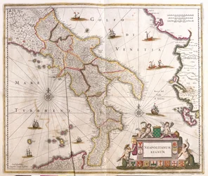 Molise, Kampánie, Kalábrie, Basilicata, Apulie , Itálie