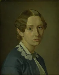 Thomasine Ludvigne Vermehren, rozená Grüner, umělcova manželka