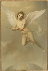 Cupidon - Cupid, Westin, Fredric (1782-1862). Olej na plátně