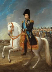 Portrét Jean Baptiste Jules Bernadotte (1763-1844), maršál Francie, král Švédska a Norska