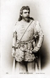 Jean de Reszke jako Romeo v opeře Romeo a Julie od Charlese Françoise Gounoda