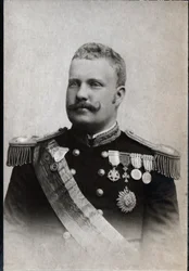 Portrét Carlose I. Portugalského (1863-1908), portugalského krále.